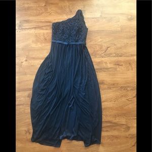 David’s bridal size 8 marine (navy) F17063